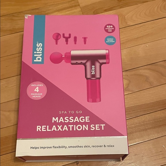 Bliss Other - Bliss Spa Pink Massage Set
